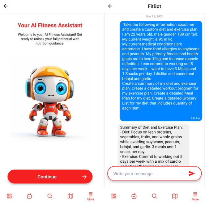 FitSync – AI-Powered Fitness & Nutrition Tracker